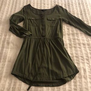 Olive Green American Eagle Dress